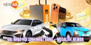 Đại Nhạc Hội Sinh Nhật Vàng – MegaLive NEW88 Vui Hội Trăng Rằm 2025