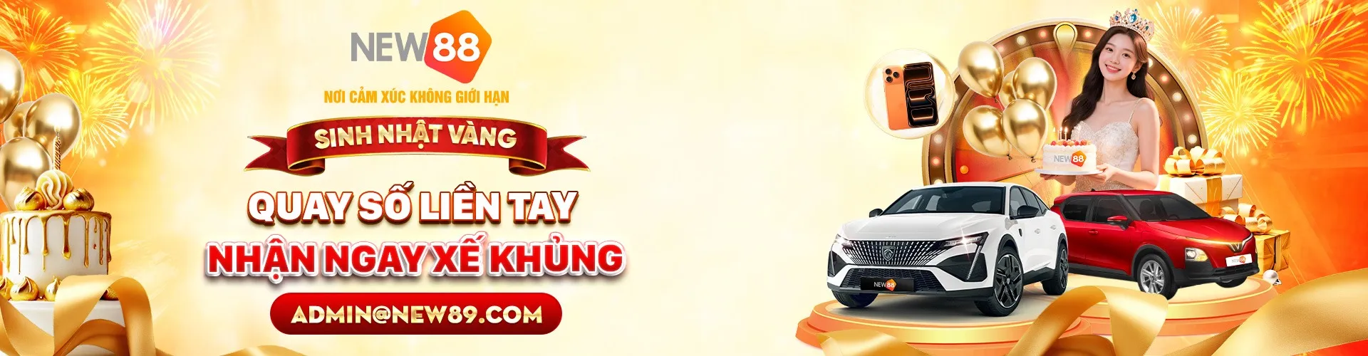 Thể lệ tham gia New88 quay số trúng thưởng